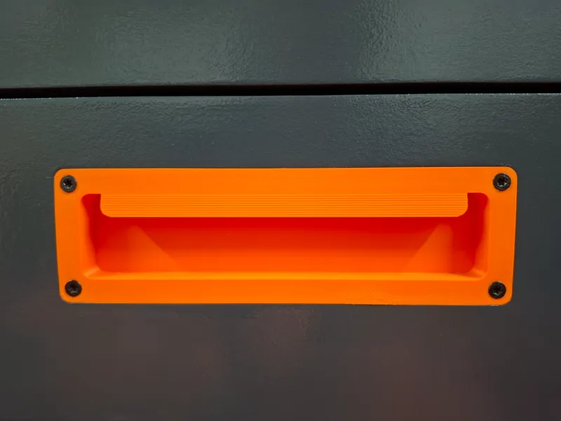Drawer Handle with router templates