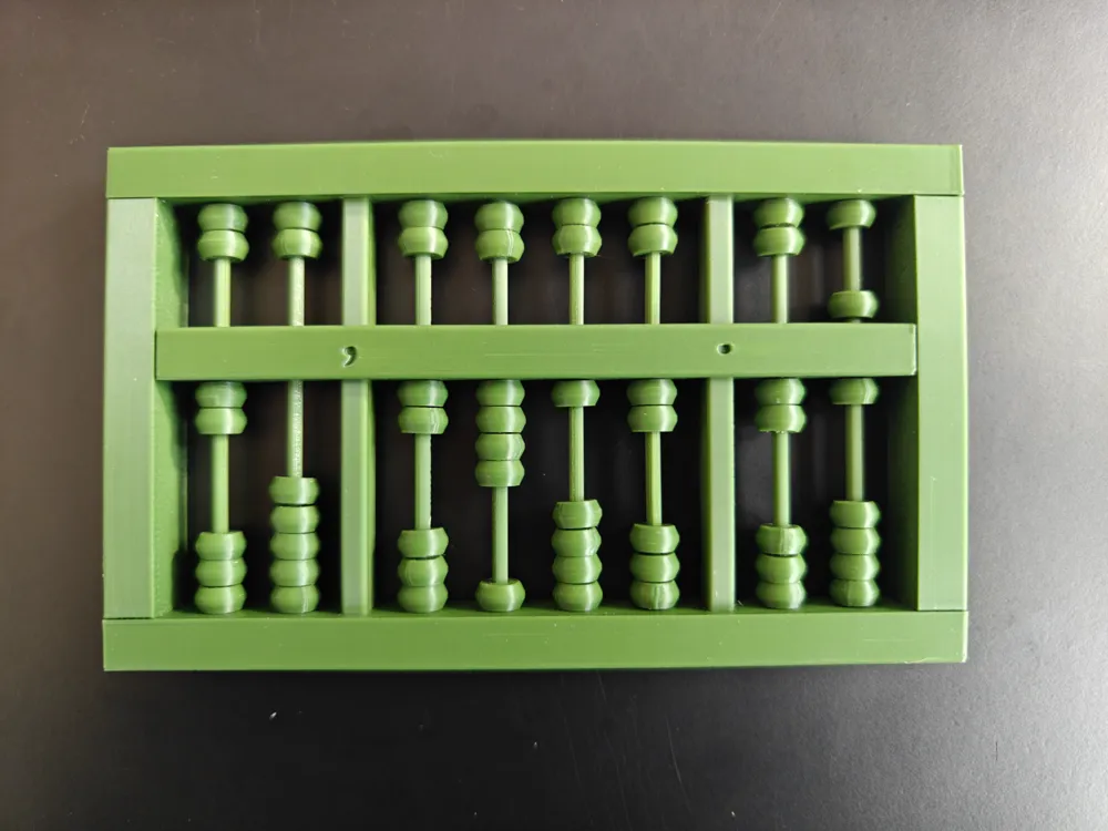 Simplified Chinese Abacus Ancient Calculator Manual Calculation Aid ...