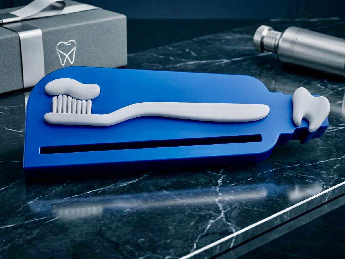 Spremi-Dentifricio Design a Spazzolino