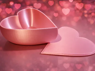 Valentine Love Box with lid