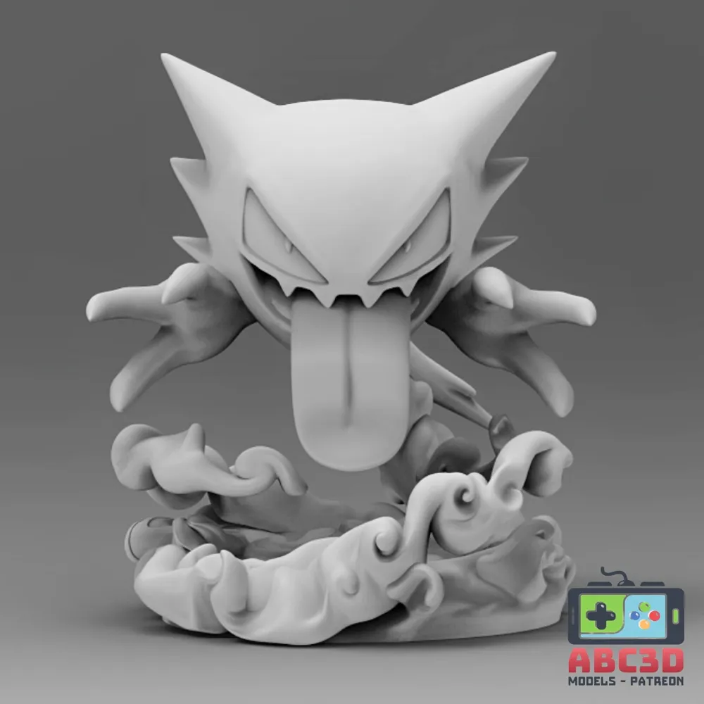 Haunter 3D Pokémon Pokemon Figure Pokemon by ABC3D - MakerWorld