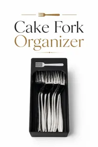 2x4 Cake Fork Organizer
