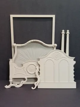 Marco decorativo: Miniature Half Tester Bed Frame — vista de referencia 4