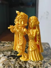 Sculpture de Krishna et Radha — photo 2