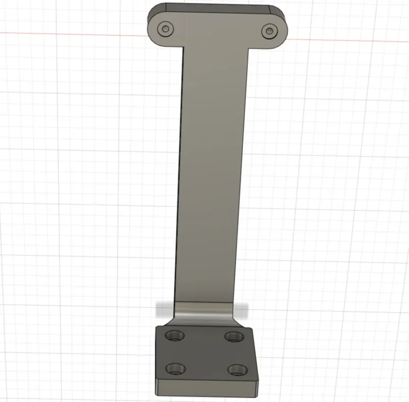 Bambu labs filament holder shelf mount