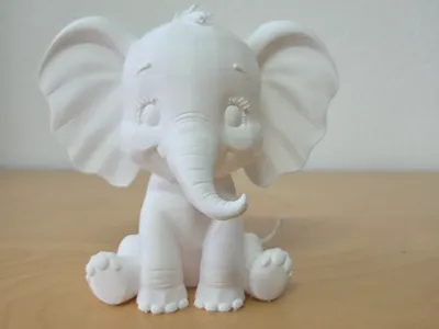 Cute Baby Elephant