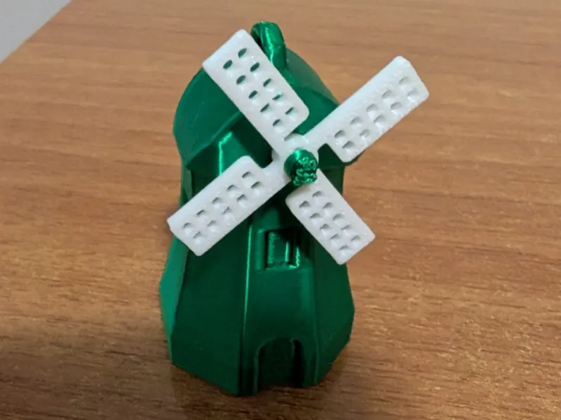 Dutch Windmill Keychain