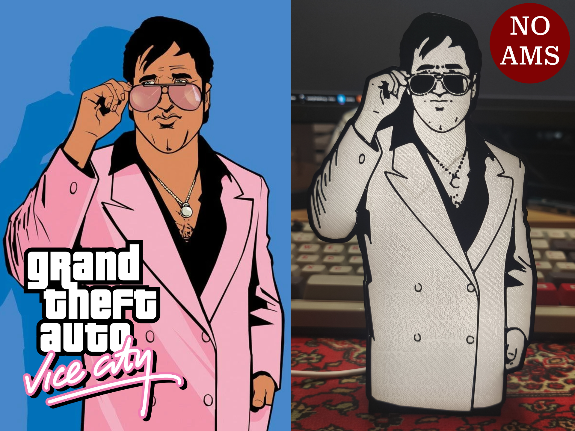 GTA Vice City Sonny Forelli Lightbox (No AMS)