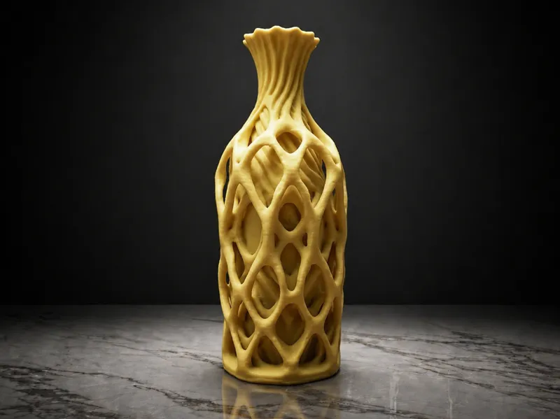 Organic Woodflow Vase