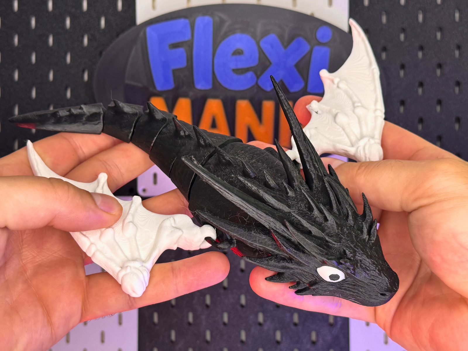 Flexi Dragon with Fully Articulated Flexible Wings