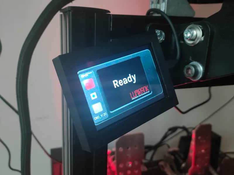 turing screen lumirank racelogic dash