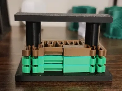 Spring filament clip stretcher