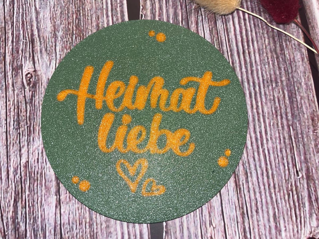 Untersetzer Heimatliebe