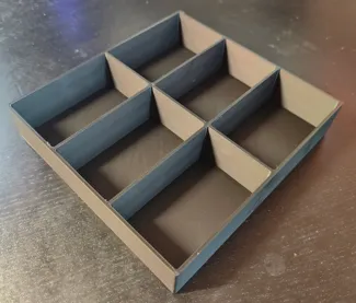 ALEX Drawer divider 6 inserts