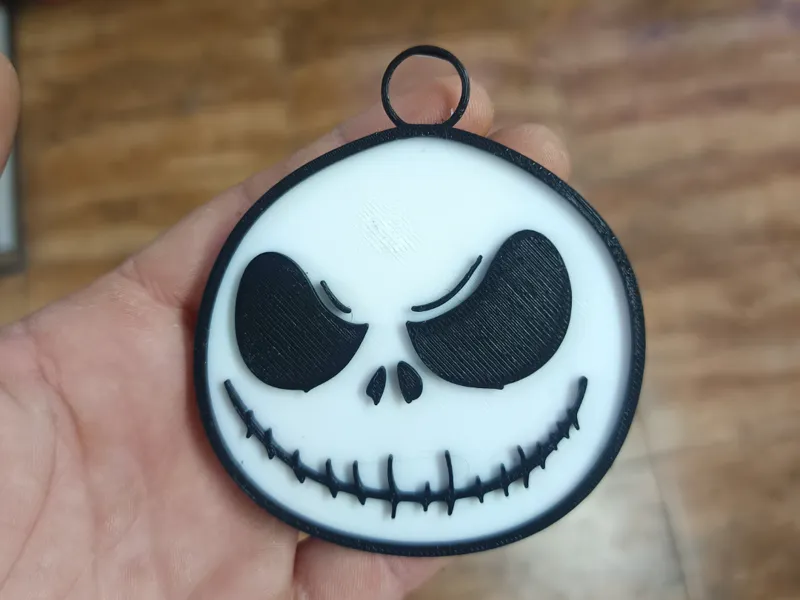 bola de navidad de Jack skellington