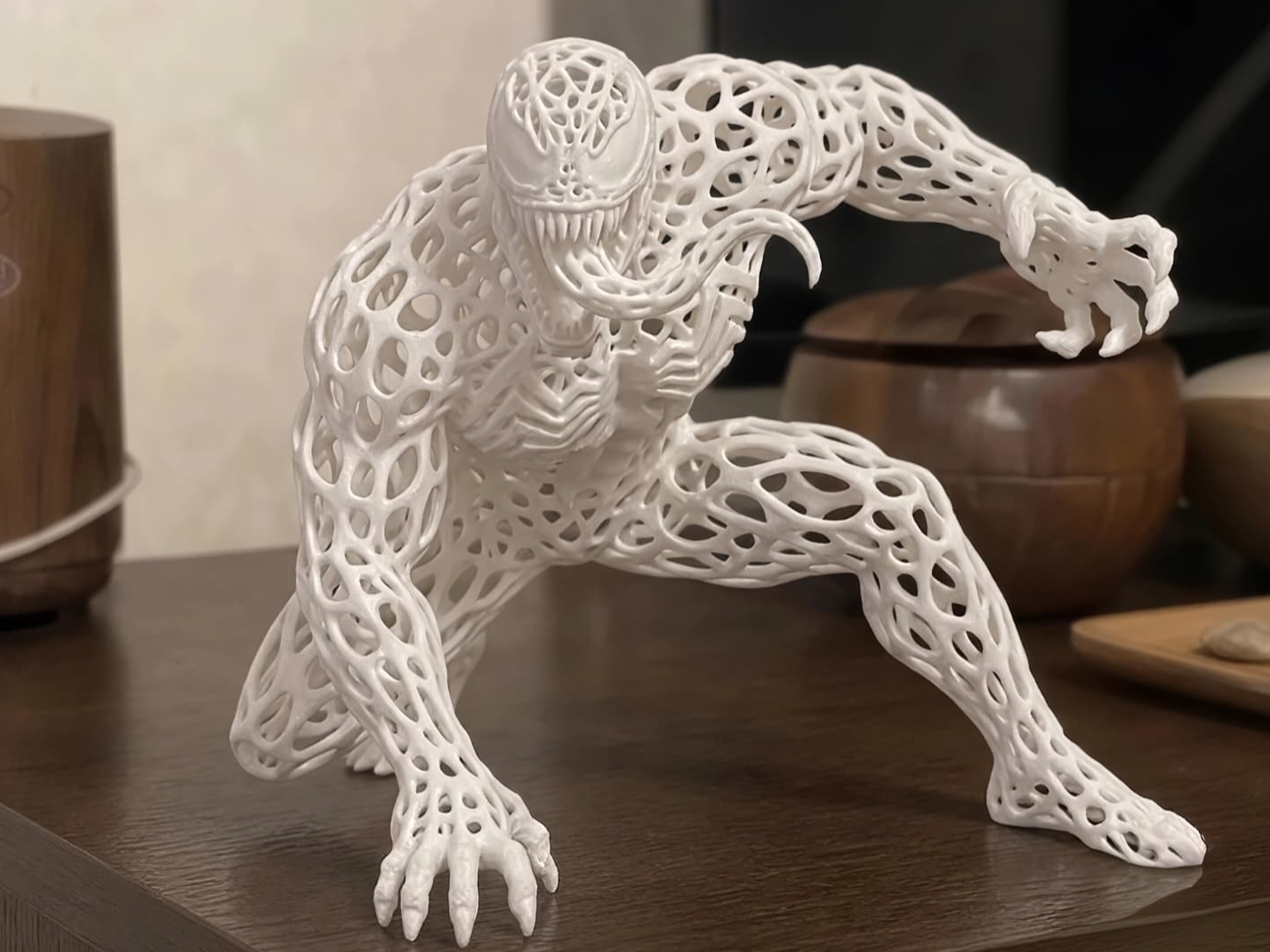 Venom Voronoi Ultra Dettagliato | Dark Symbiote 3D model