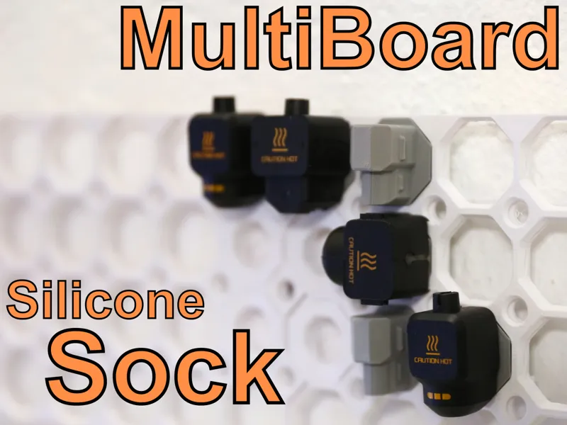 Multiboard Bambu Hotend Silicone Sock Holder