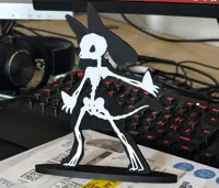 Silhouette squelette de Lucario — photo 2