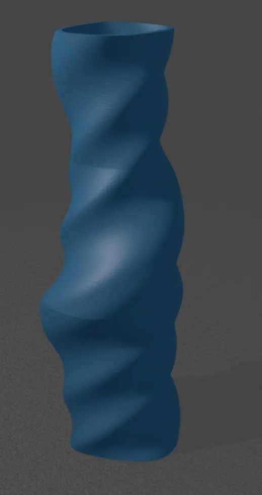 Twist of Elegance Vase - Make My Vase 