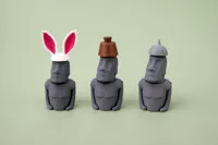 HATS FOR MOAI EASTER FIGURE