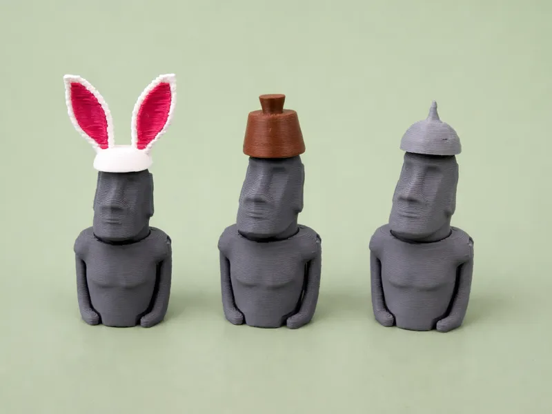 Moai Easter Island Statue - Articulated Figure