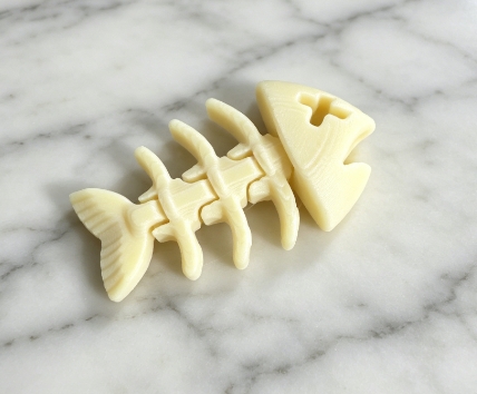 Miniatura 5 do modelo 3D Flexi Fish Bone keychain