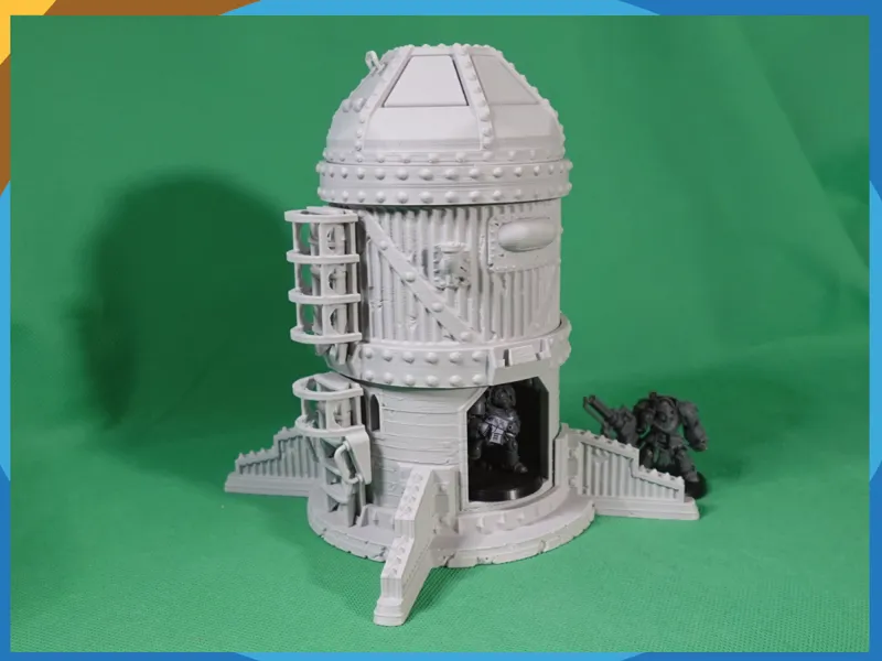 Tube Tower Set F, Grim Dark Modular Terrain