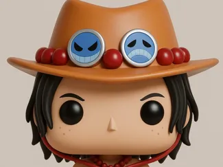 Boneco Portgas D. Ace