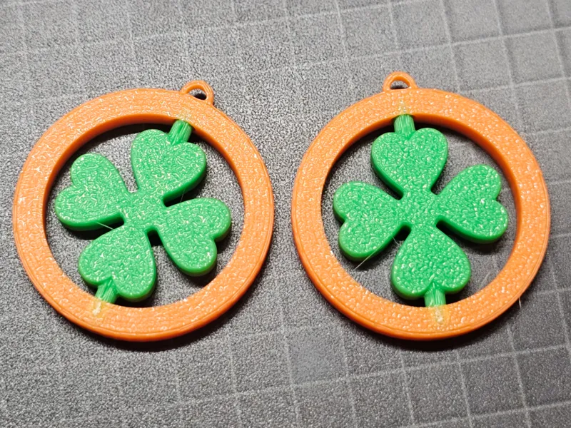 St. Patty's Day Spinner Earing Remix