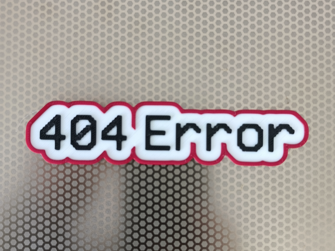 Déco 3D 404 Error