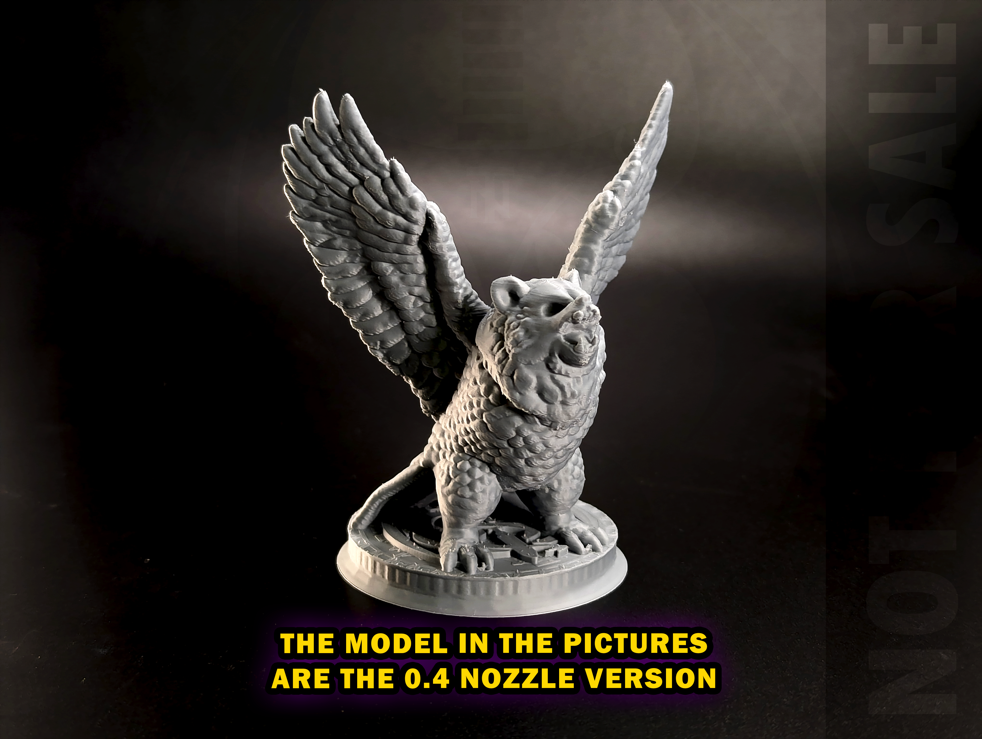 Supportless Bearowl - 50mm (10K Followers Edition) — 2