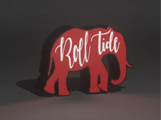 Roll Tide Light Box
