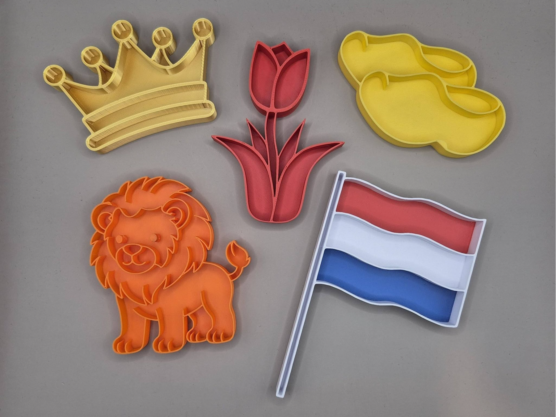 Vulvormen Nederland / Oranje
