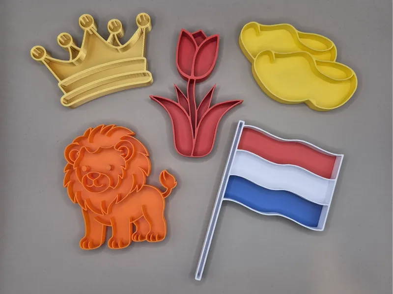 Vulvormen Nederland / Oranje