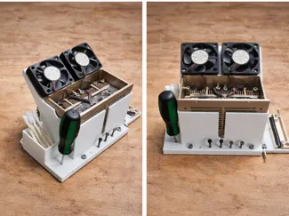 Xtool S1 module cleaning station