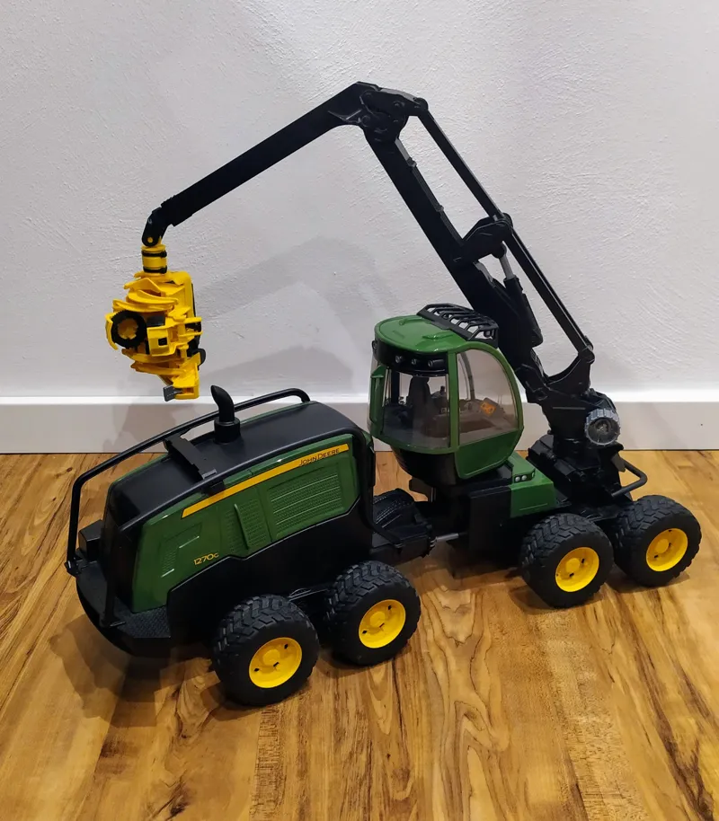 Befestigung für John Deere Harvester von Bruder