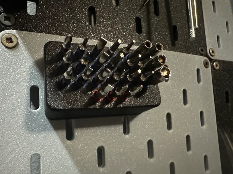 Skadis Precision Screwdriver Bit Holder