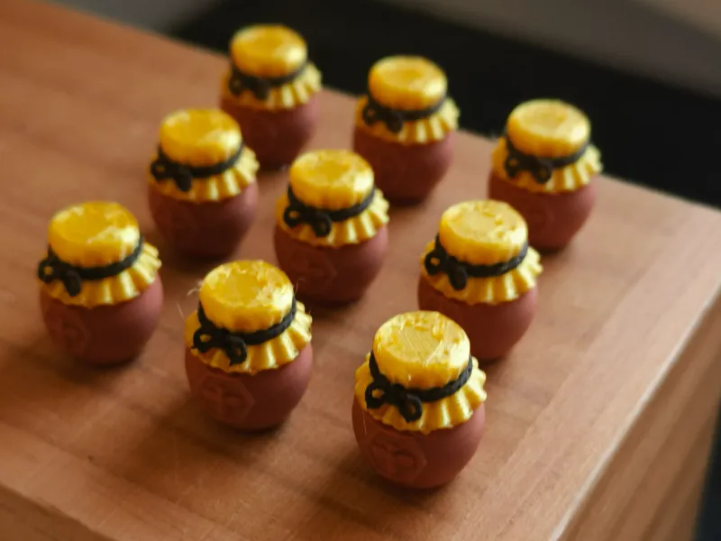 Cute Honey Pot Board Game Token