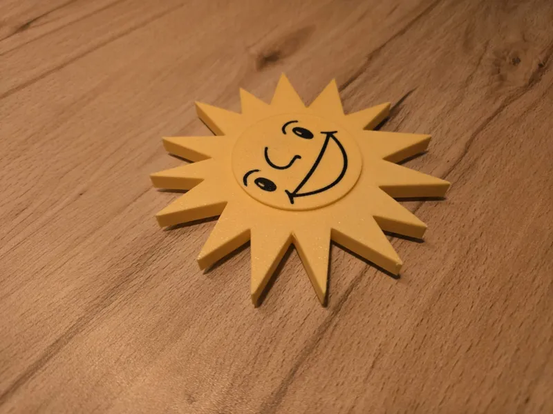Fidget Spinner (Merkur Sonne)