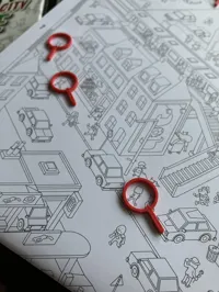 Loupe marqueur pour MicroMacro Crime City — photo 3