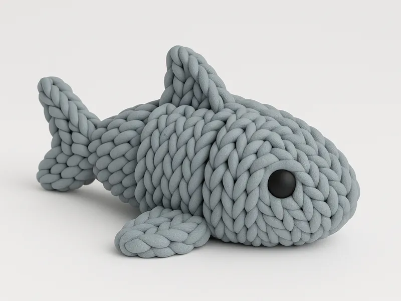 Flexi Knitted Fish