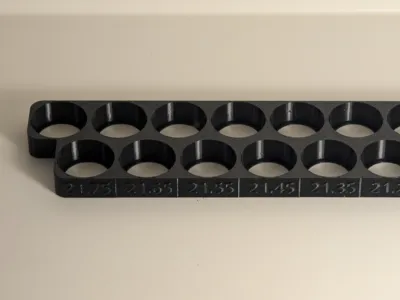 21700 cell spacer size calibration