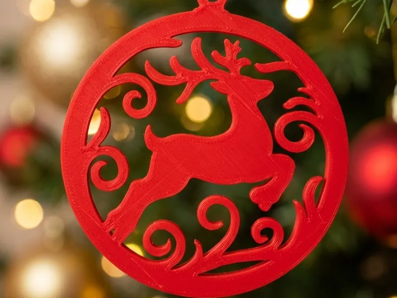 Christmas Reindeer Ornament
