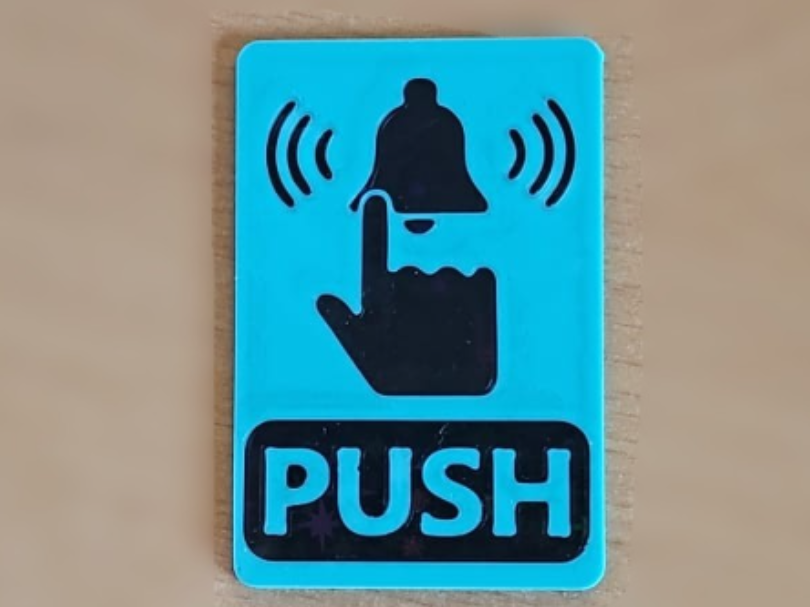 PUSH HERE