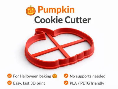 Pumpkin Cookie Cutter