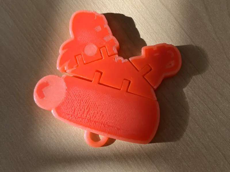 巨颚铰链钥匙链 | Megalodontia Keychain | Splatoon3