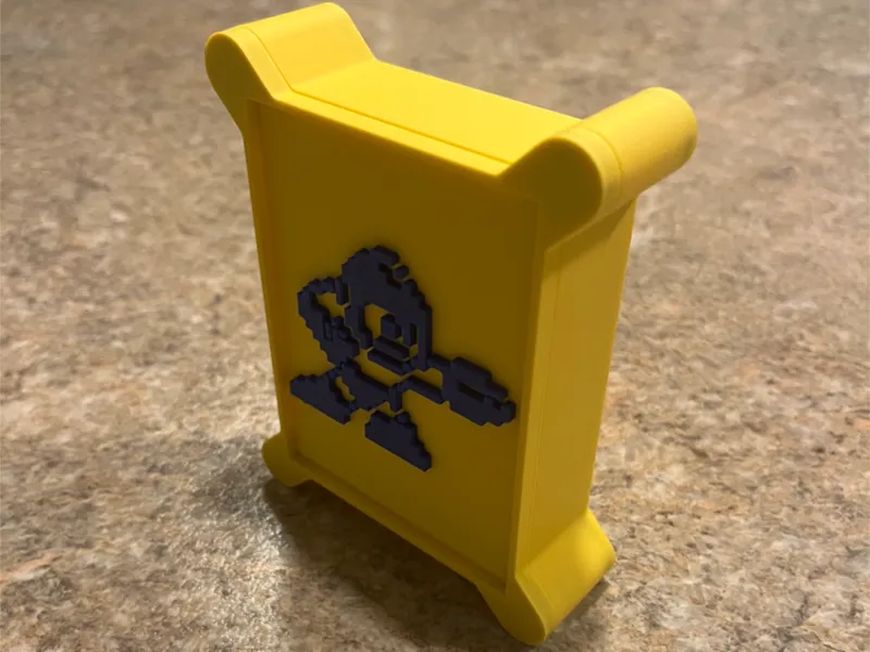 Storage Box - Deck of Cards Megaman Theme