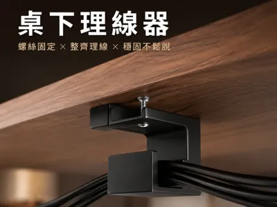 Under-desk cable organizer