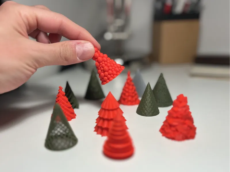Geometric Conifers