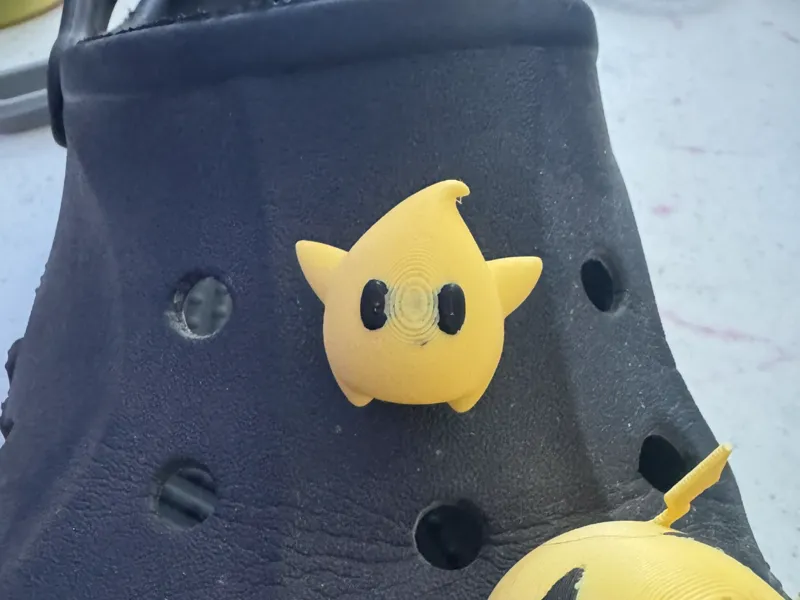 Luma Star Super Mario Croc Jib Charm Jibbitz